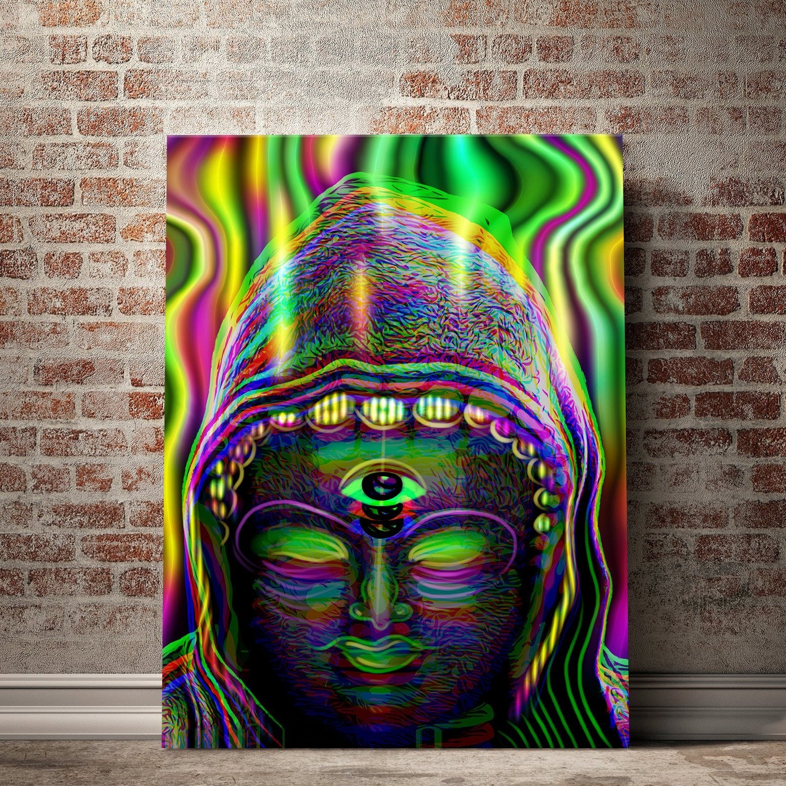 Woke Buddha Premium Art