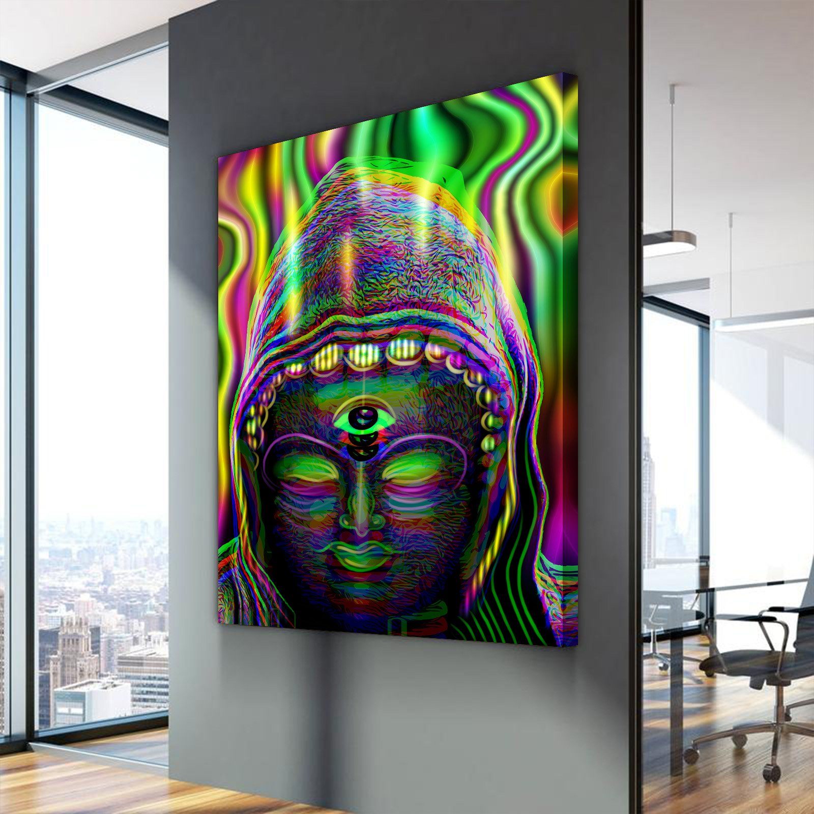 Woke Buddha Premium Art