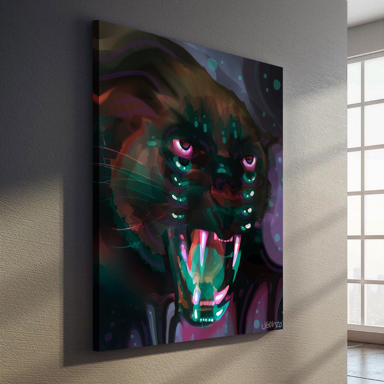 Eye of the Panther Premium Art