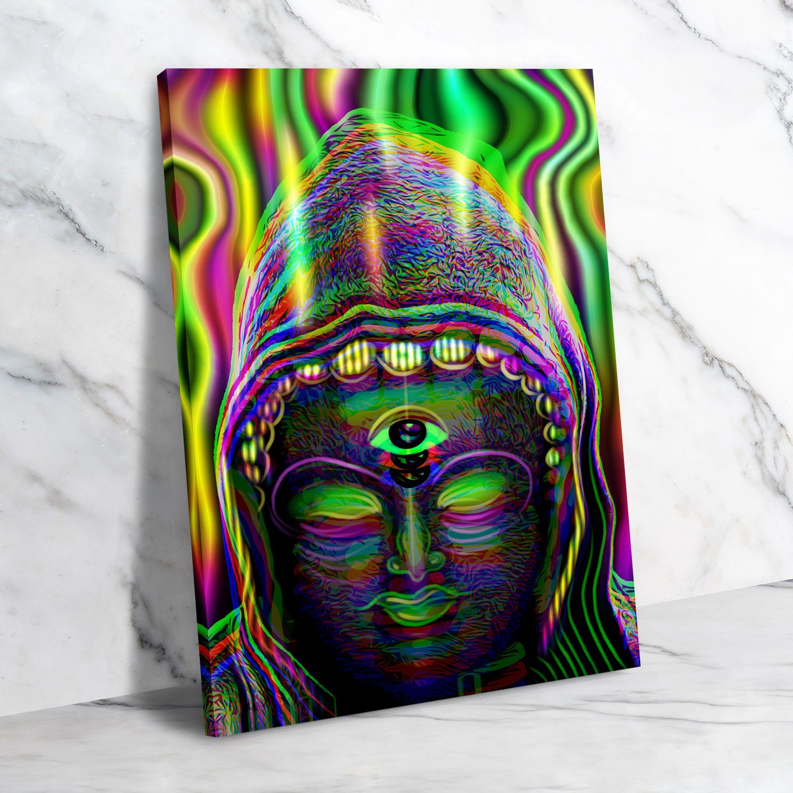 Woke Buddha Premium Art