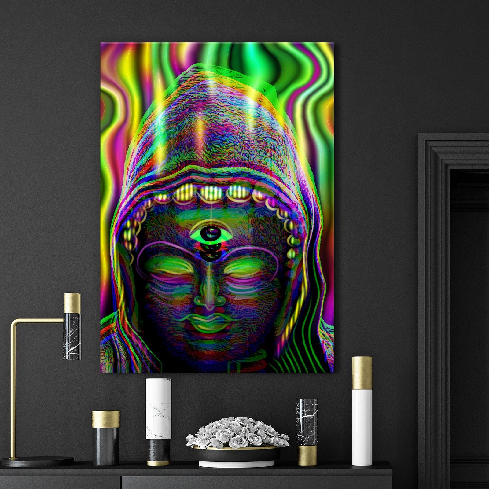 Woke Buddha Premium Art