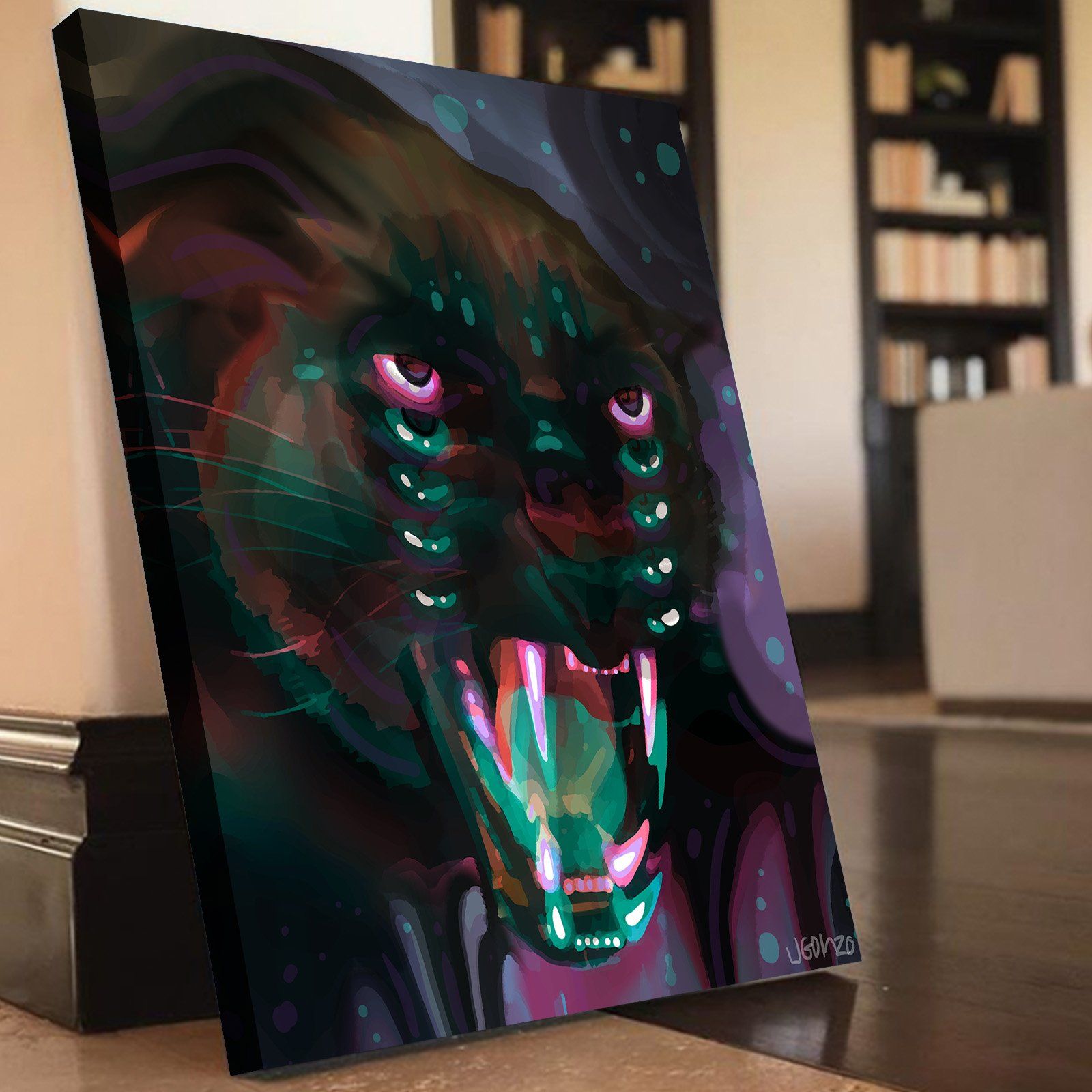 Eye of the Panther Premium Art