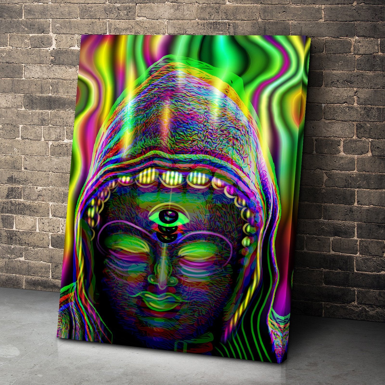 Woke Buddha Premium Art