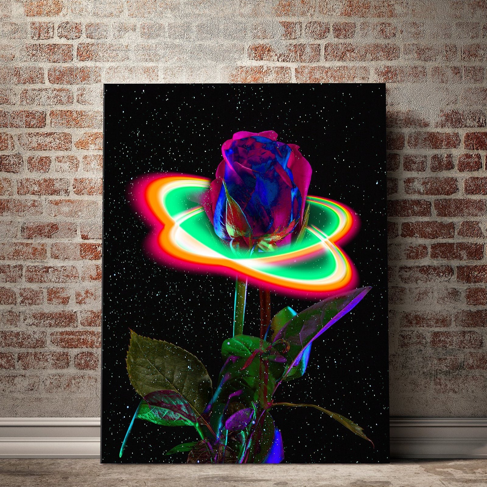 Starlit Rose Premium Art