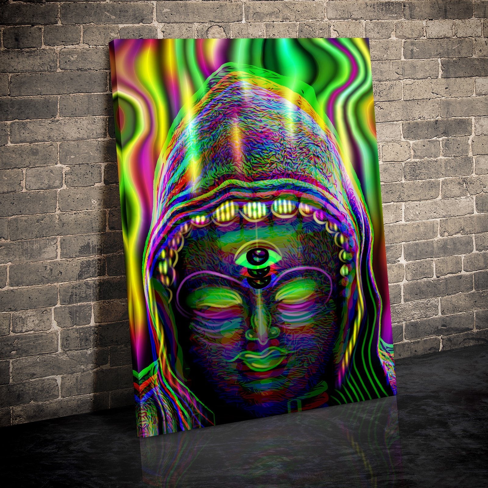 Woke Buddha Premium Art