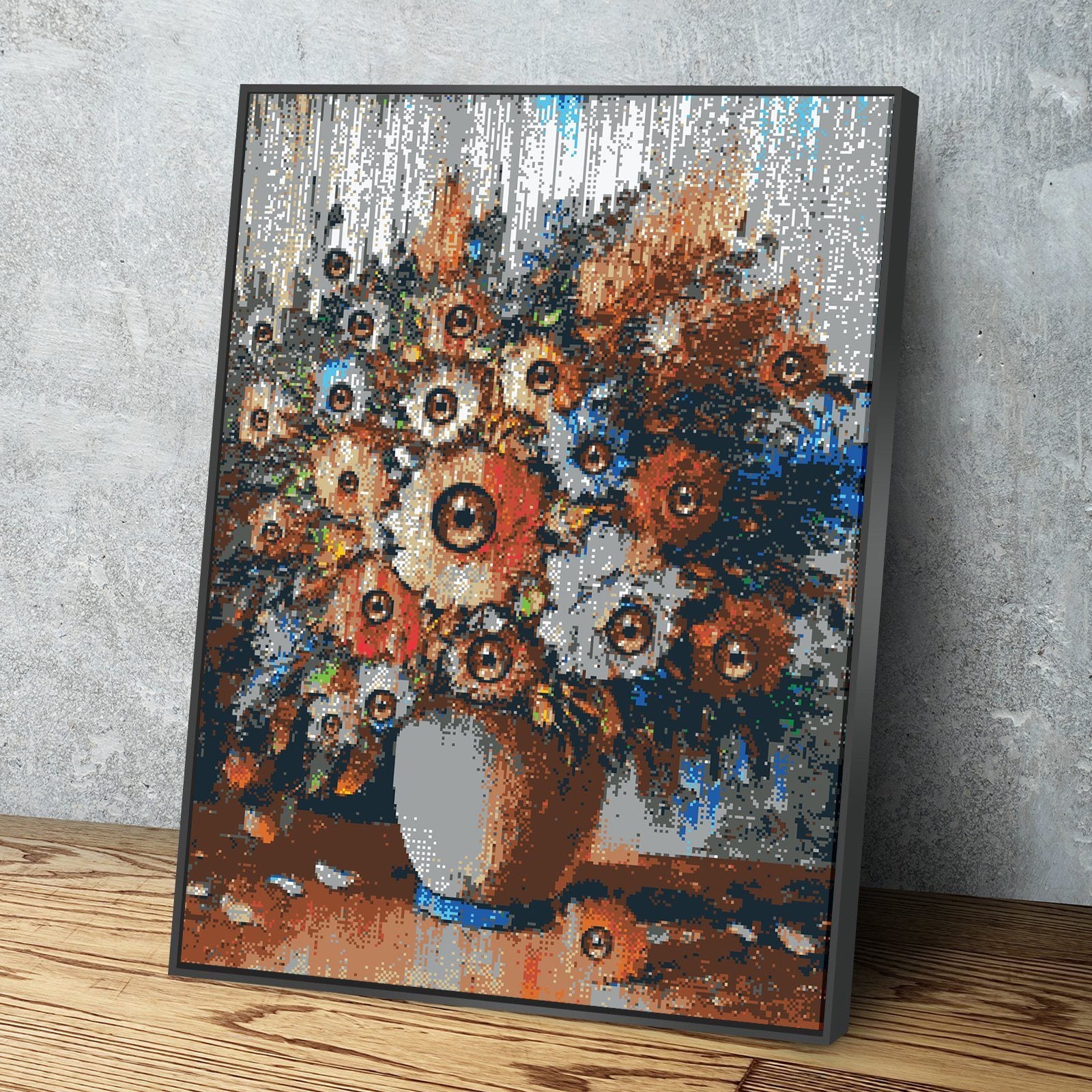 Eye of the Flower Premium Art