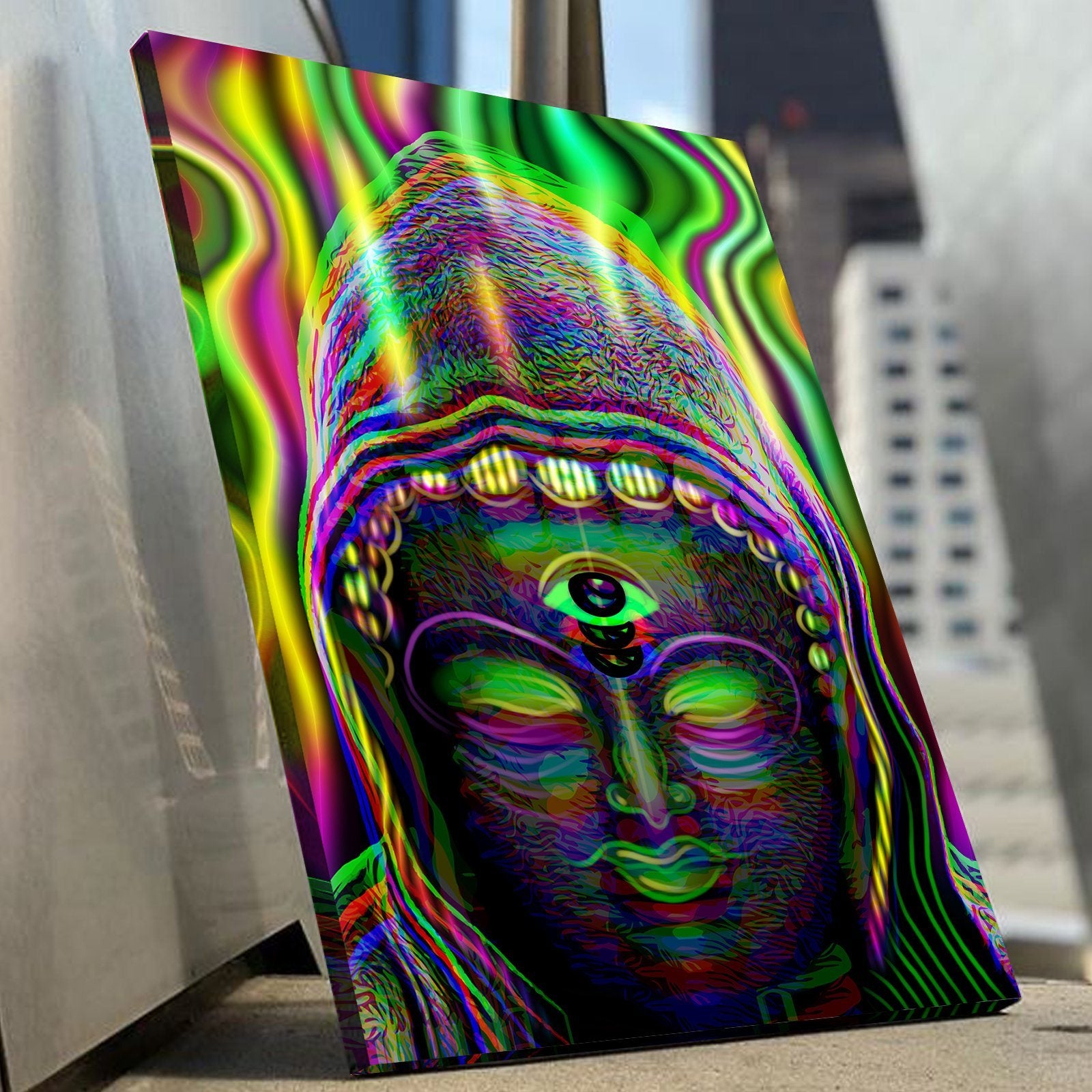 Woke Buddha Premium Art