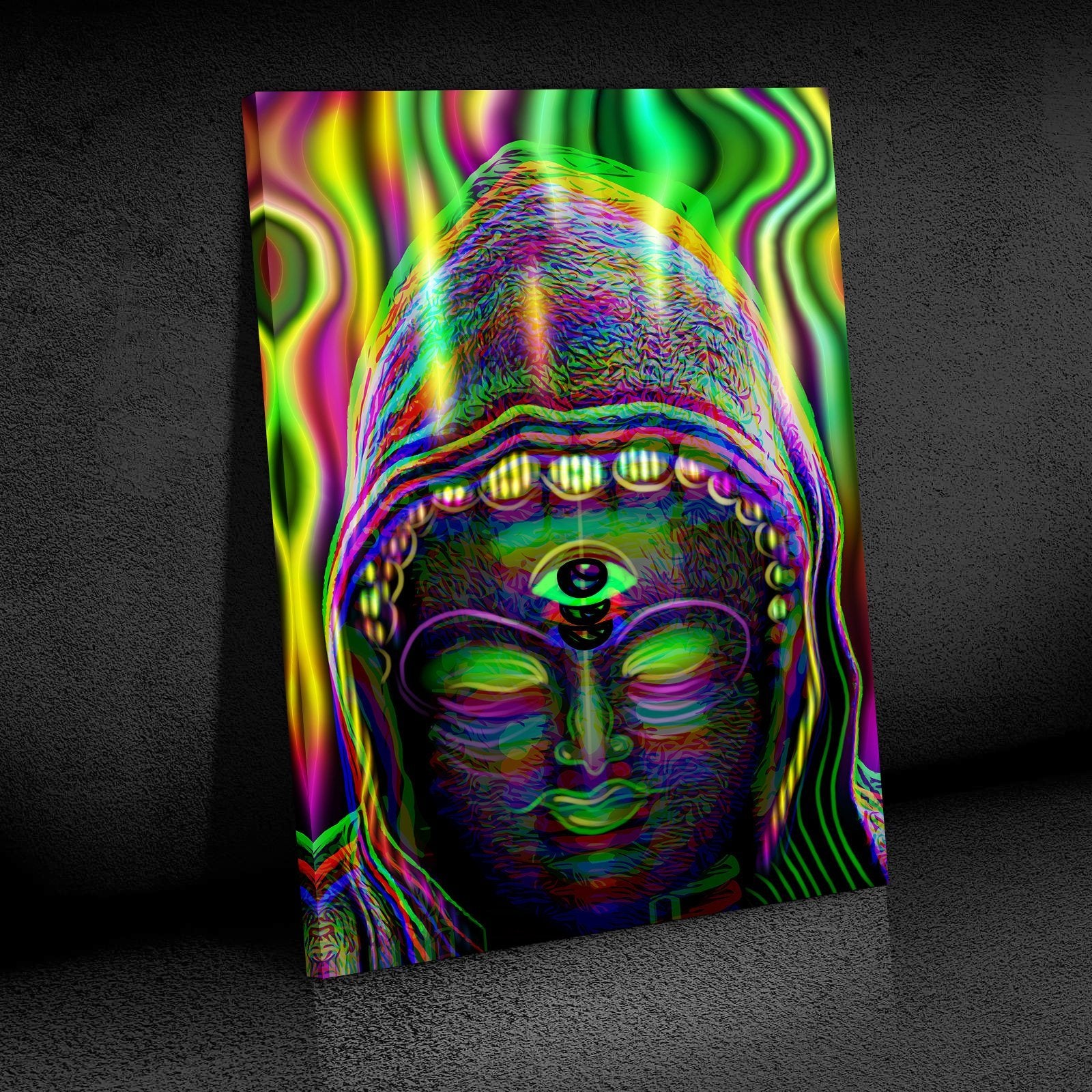 Woke Buddha Premium Art