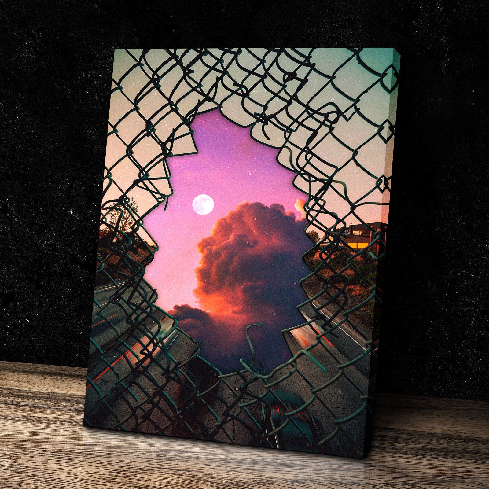 The Other Side of the Fence Premium Art