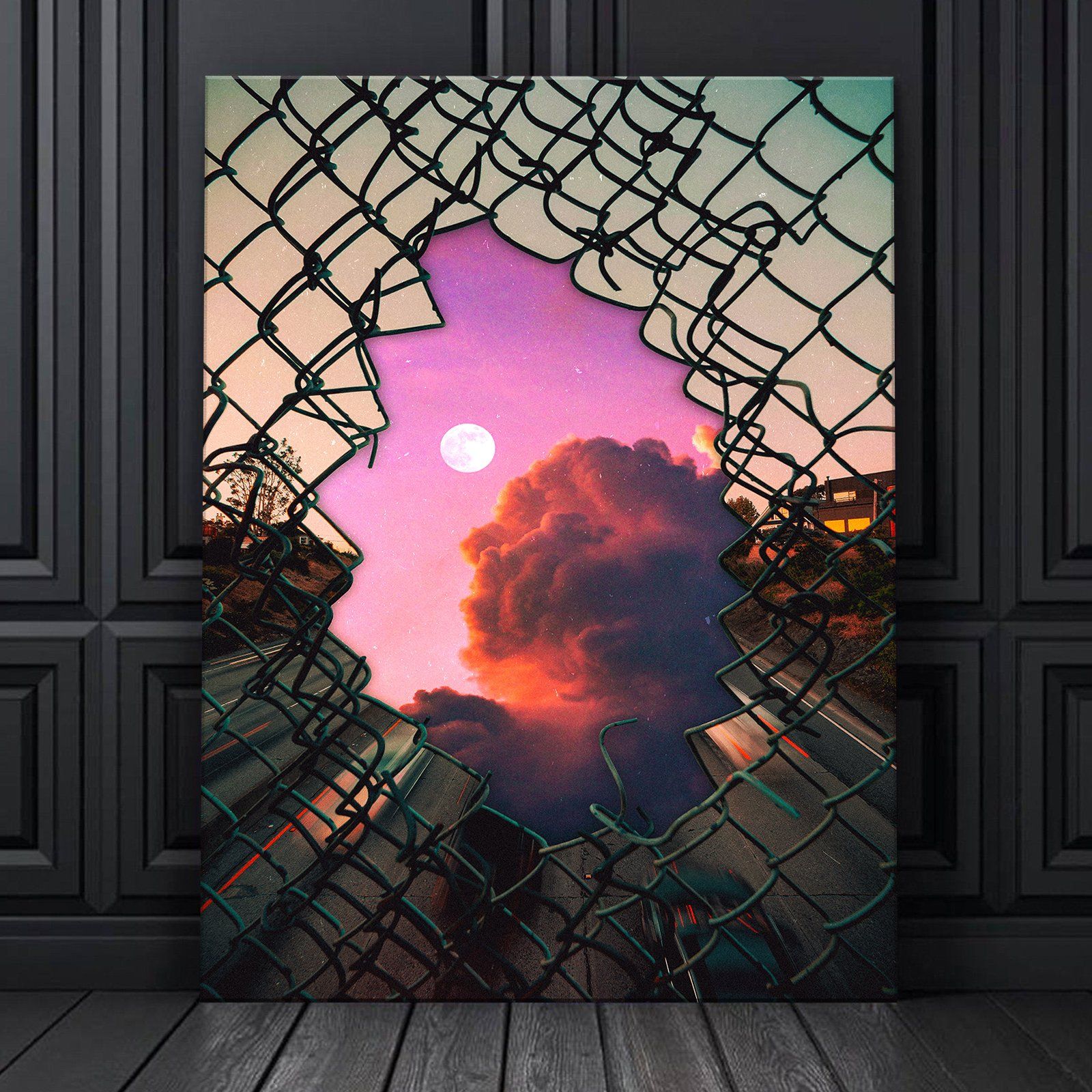 The Other Side of the Fence Premium Art