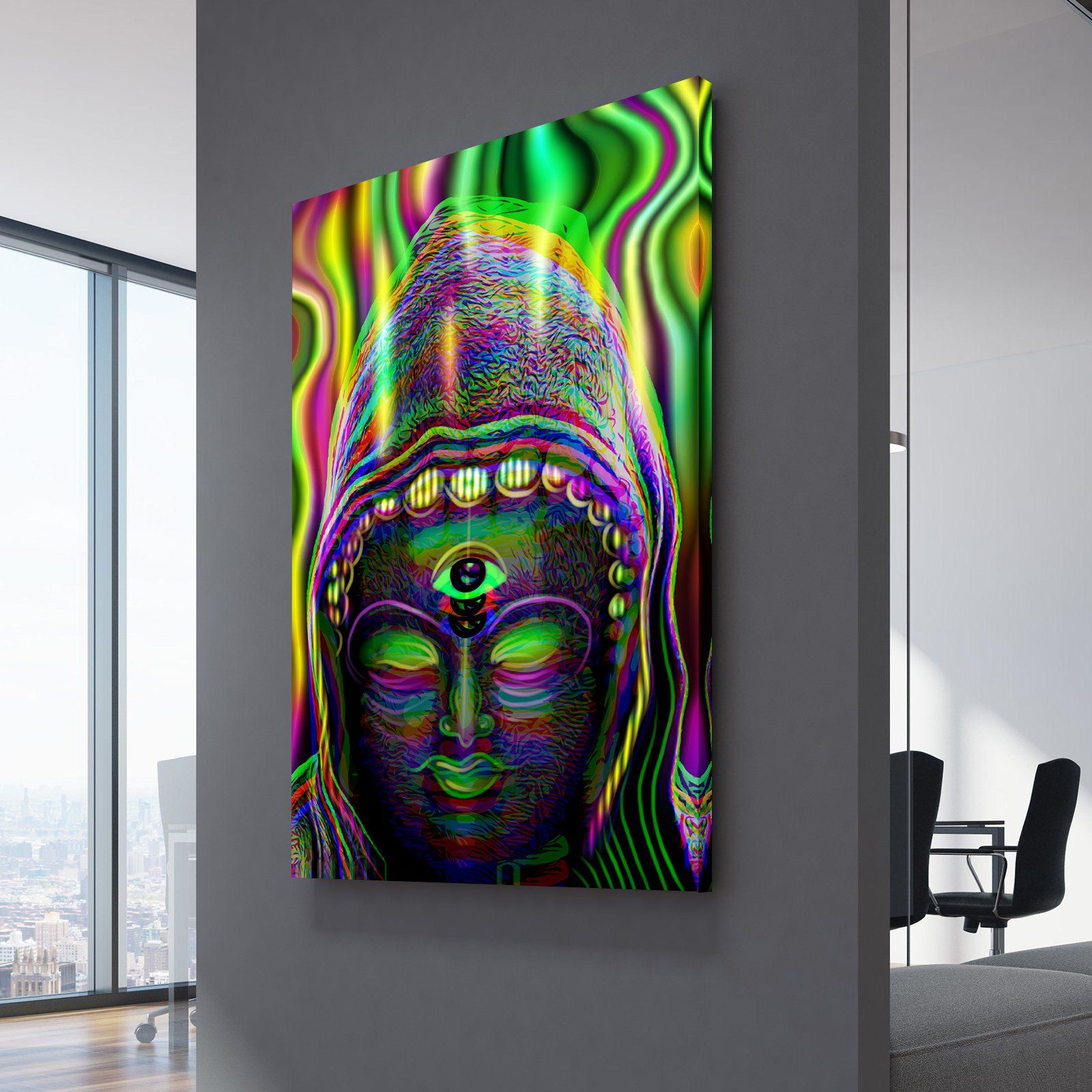 Woke Buddha Premium Art