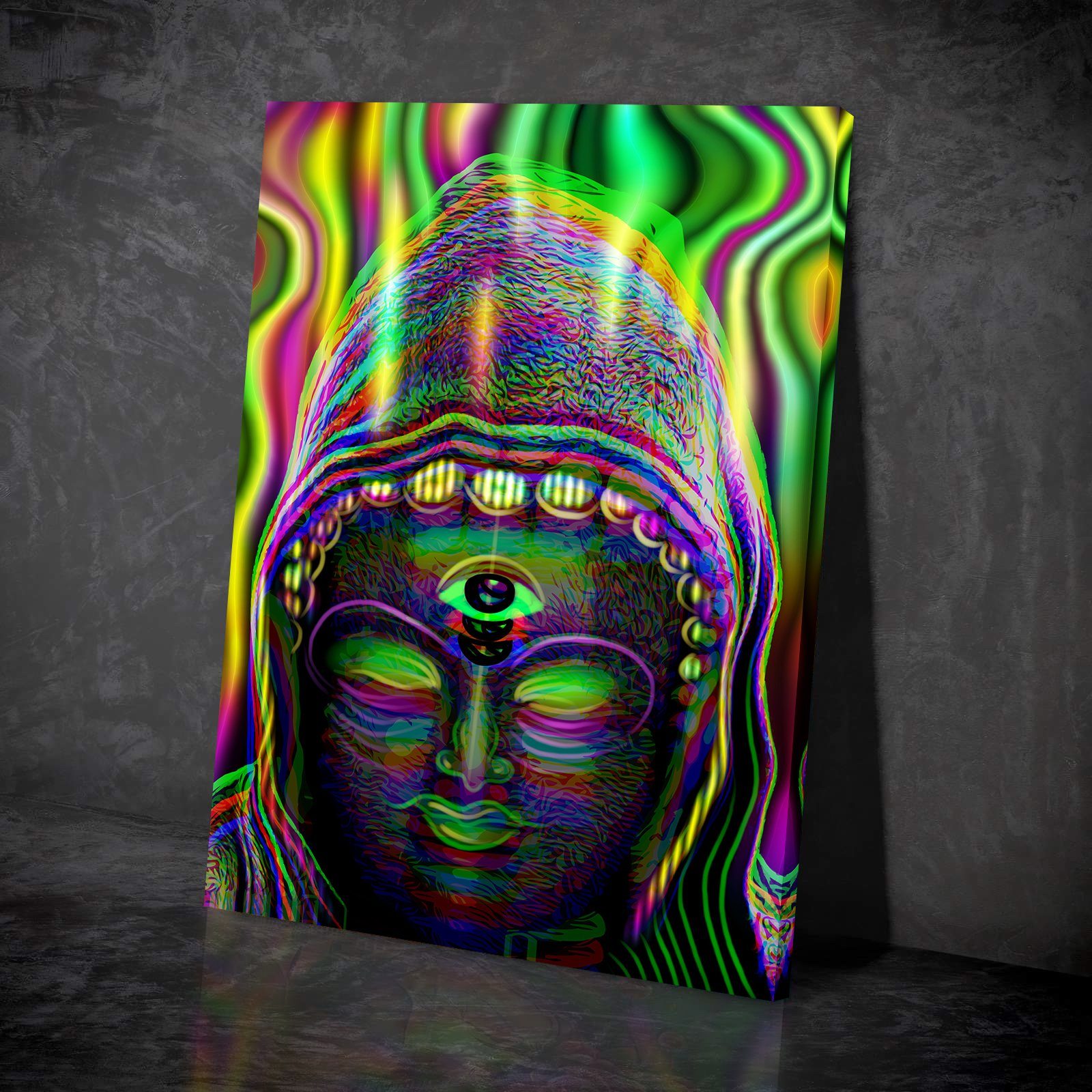 Woke Buddha Premium Art