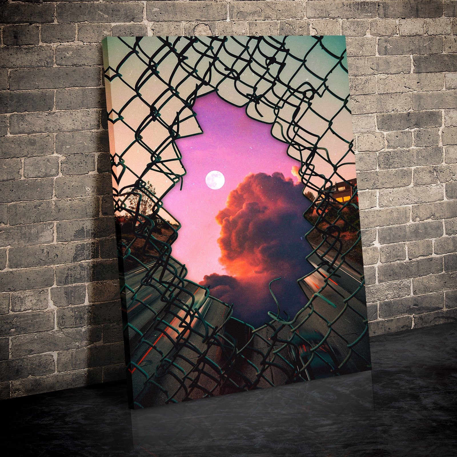 The Other Side of the Fence Premium Art