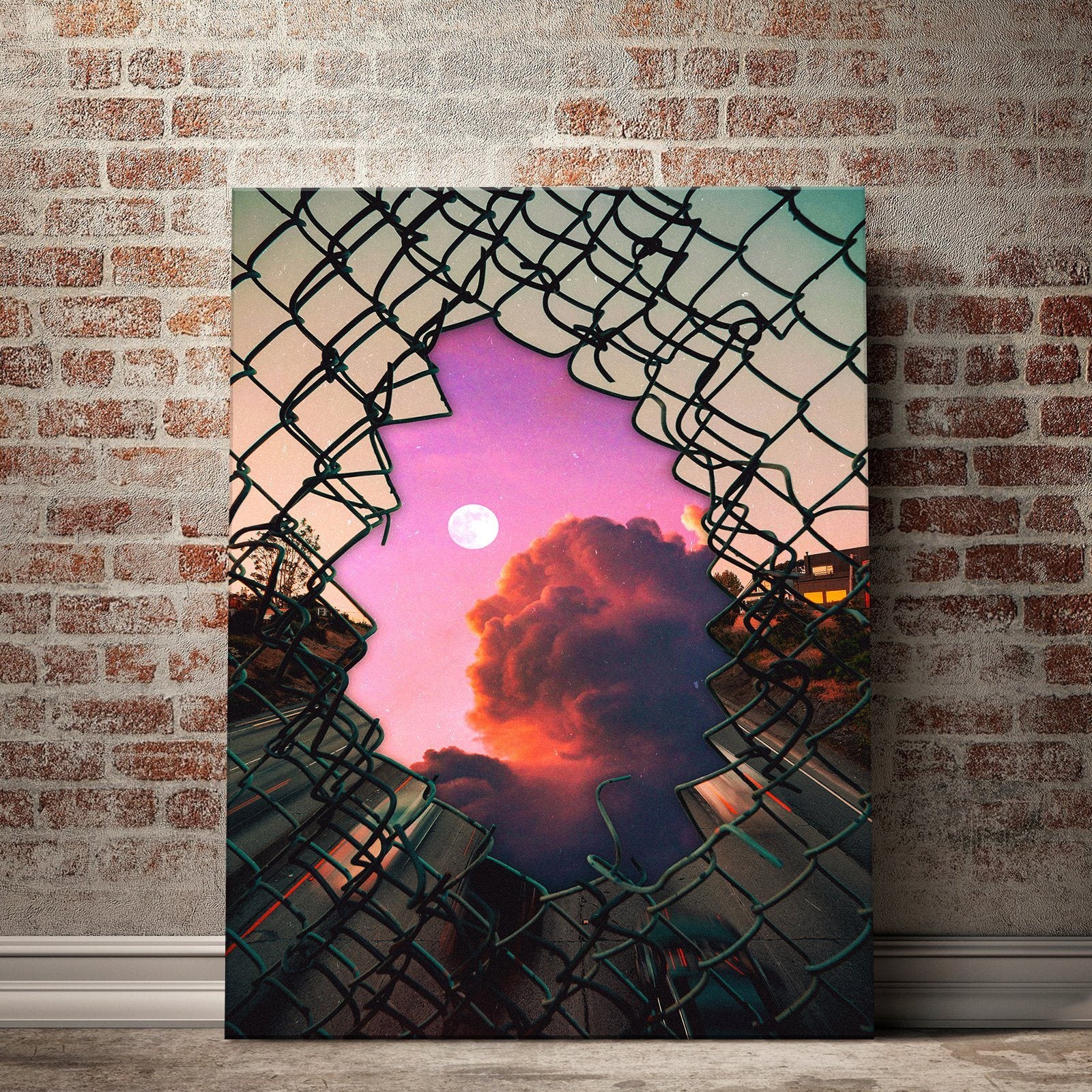 The Other Side of the Fence Premium Art