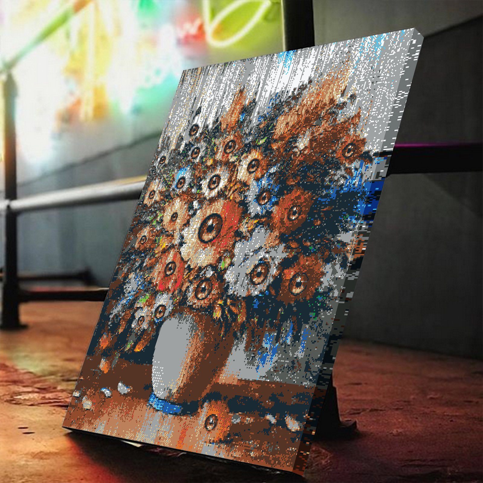 Eye of the Flower Premium Art